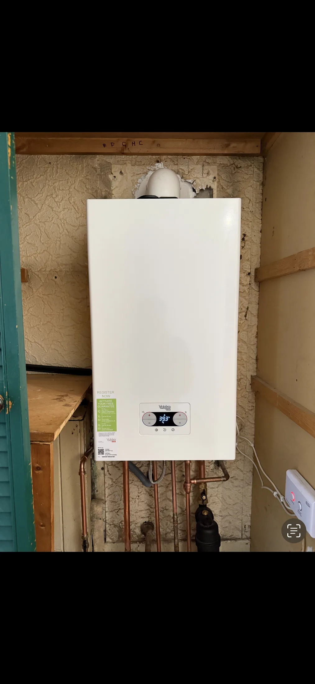 Gas Safe boiler installation completed in Glasgow