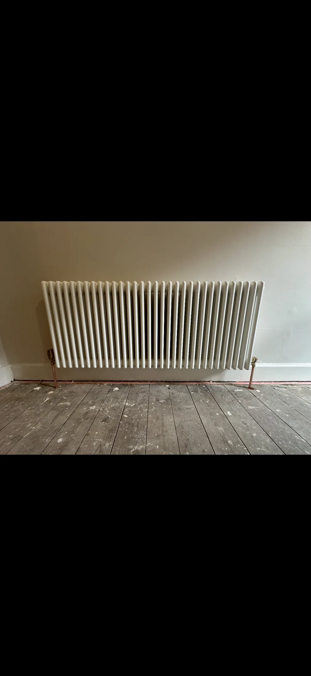 Radiator swap in Glasgow bedroom